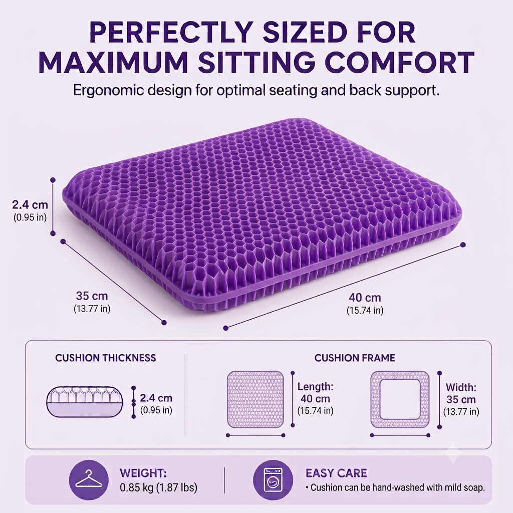 Sitly - Orthopedic Pressure-Relief Cushion